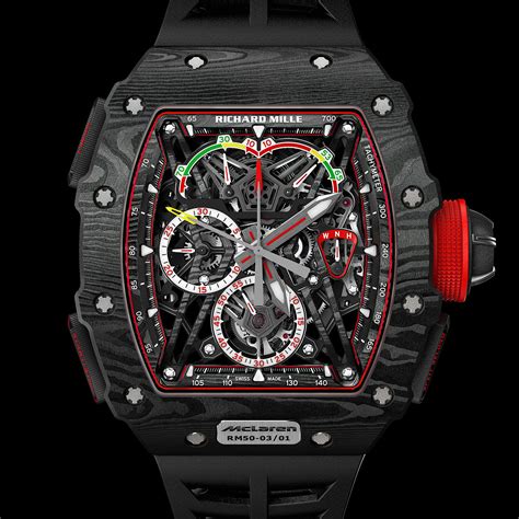 richard mille rm 50-03 mclaren f1 black red|mclaren f1 chronograph.